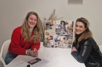 Sammie volgt de workshop 'Ontdek je talenten' als onderdeel van haar re-integratie