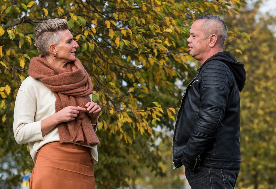 Re-integratiecoach Judith is trots op de stappen die Michael gezet heeft in zijn proces.